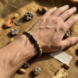 pyrite bracelet